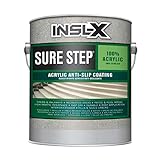 INSL-X SU031009A-01 Sure Step Acrylic Anti-Slip Coating Paint, 1 Gallon, Light Gray