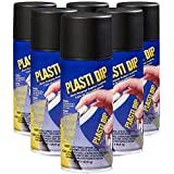 Plasti Dip Spray Black 11oz (6 Pack)