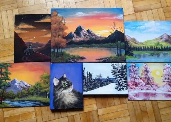 How to protect acrylic paintings on canvas