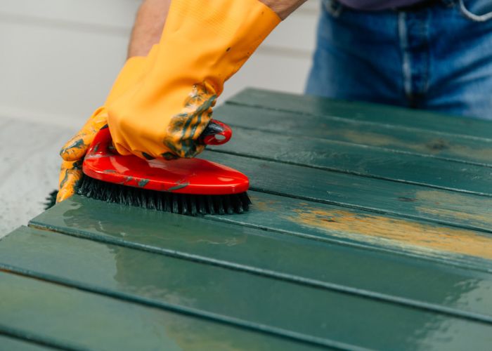 Removing Acrylic Paint from Wood
